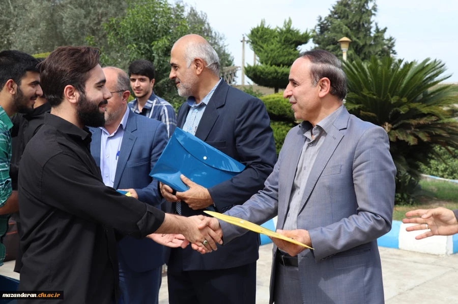 مراسم بدرقه کاروان دانشجویان زائر اربعین حسینی