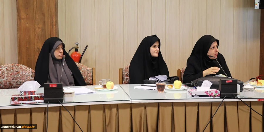 جلسه با اعضای هیئت علمی دانشگاه