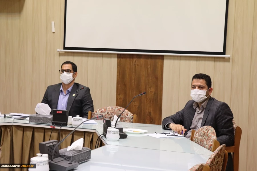 جلسه فرایند ساماندهی و کیفیت بخشی فضا، تجهیزات، فناوری و نیروی انسانی دانشگاه فرهنگیان