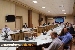 جلسه شورای آموزشی، پژوهشی و تحصیلات تکمیلی دانشگاه فرهنگیان مازندران