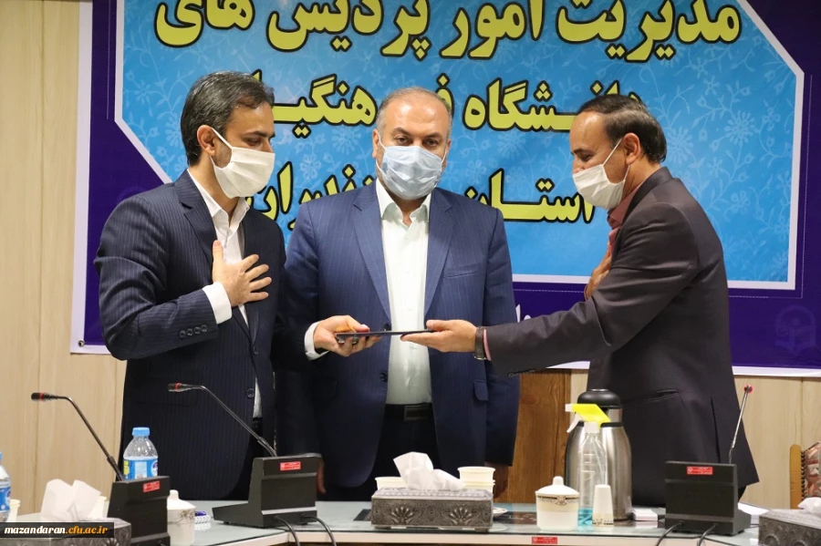 معارفه دکتر جوادی بورا به سمت معاون توسعه منابع