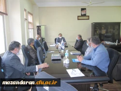 جلسه با مسئولین بنیاد شهید