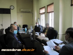 جلسه با مسئولین بنیاد شهید