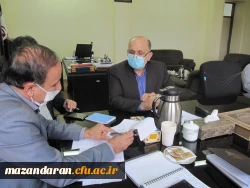 جلسه با مسئولین بنیاد شهید