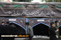 بازدید رئیس دانشگاه فرهنگیان استان از موکب دانشگاه فرهنگیان مازندران، مرکز آموزشی شهید رجایی بابل 2