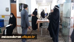 بازدید مدیریت امور پردیس های دانشگاه فرهنگیان مازندران از فرایند مصاحبه پردیس های استان 2