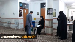 بازدید مدیریت امور پردیس های دانشگاه فرهنگیان مازندران از فرایند مصاحبه پردیس های استان 3