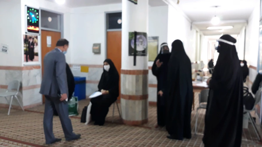 بازدید مدیریت امور پردیس های دانشگاه فرهنگیان مازندران از فرایند مصاحبه پردیس های استان 4