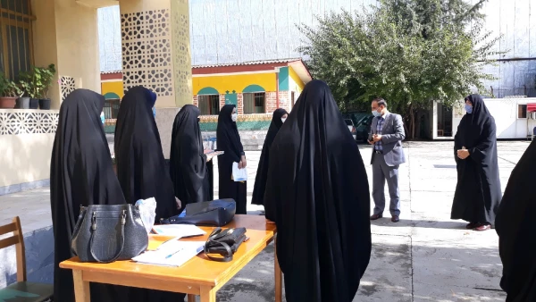 بازدید مدیریت امور پردیس های دانشگاه فرهنگیان مازندران از فرایند مصاحبه پردیس های استان 5