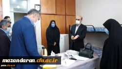 بازدید مدیرکل آموزش وپرورش مازندران
از روند انجام مراحل مصاحبه وگزینش پذیرفته شدگان چندبرابر ظرفیت دانشگاه فرهنگیان 2