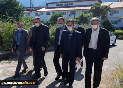 بازدید مدیرکل آموزش و پرورش استان مازندران و مدیریت پردیس های دانشگاه فرهنگیان مازندران از حوزه مصاحبه داوطلبان ورود به دانشگاه فرهنگیان در نوشهر