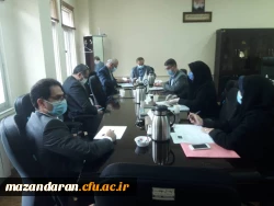 برگزاری جلسه ستاد استانی ثبت نام دانشجویان جدید الورود  سال 1399دانشگاه فرهنگیان استان مازندران 2