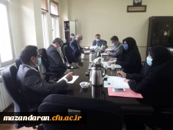 برگزاری جلسه ستاد استانی ثبت نام دانشجویان جدید الورود  سال 1399دانشگاه فرهنگیان استان مازندران 3