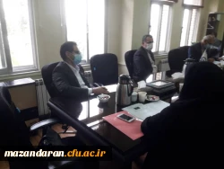 برگزاری جلسه ستاد استانی ثبت نام دانشجویان جدید الورود  سال 1399دانشگاه فرهنگیان استان مازندران 7