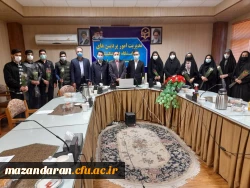 آیین استقبال ازنو دانشجو معلمان دانشگاه فرهنگیان مازندران برگزار شد 3