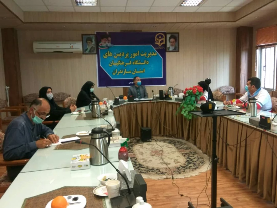 برگزاری جلسه مشترک دانشگاه فرهنگیان استان مازندران با جمعیت هلال احمر استان 3