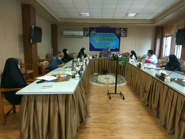 برگزاری جلسه مشترک دانشگاه فرهنگیان استان مازندران با جمعیت هلال احمر استان 5