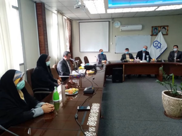 مراسم تودیع و معارفه مسئول حراست مرکز آموزش عالی شهید رجایی بابل 3