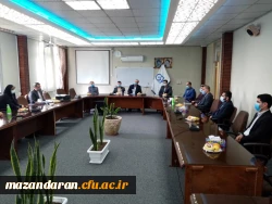 مراسم تودیع و معارفه مسئول حراست مرکز آموزش عالی شهید رجایی بابل 4