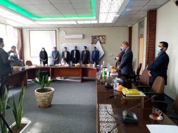 مراسم تودیع و معارفه مسئول حراست مرکز آموزش عالی شهید رجایی بابل 7