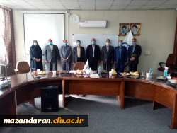 مراسم تودیع و معارفه مسئول حراست مرکز آموزش عالی شهید رجایی بابل 8