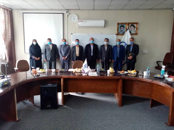 مراسم تودیع و معارفه مسئول حراست مرکز آموزش عالی شهید رجایی بابل 8