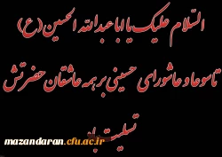 فرا رسیدن تاسوعا و عاشورای حسینی(ع) تسلیت باد  2