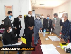 بازدید مدیرکل آموزش وپرورش مازندران
از روند انجام مراحل مصاحبه وگزینش پذیرفته شدگان چندبرابر ظرفیت دانشگاه فرهنگیان سال1400 2