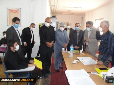 بازدید مدیرکل آموزش وپرورش مازندران
از روند انجام مراحل مصاحبه وگزینش پذیرفته شدگان چندبرابر ظرفیت دانشگاه فرهنگیان سال1400