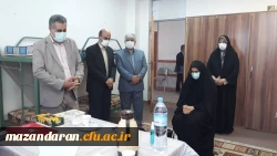 بازدید مدیرکل آموزش وپرورش مازندران
از روند انجام مراحل مصاحبه وگزینش پذیرفته شدگان چندبرابر ظرفیت دانشگاه فرهنگیان سال1400 2