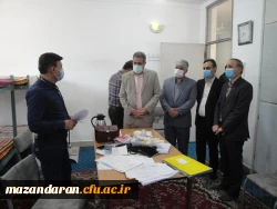 بازدید مدیرکل آموزش وپرورش مازندران
از روند انجام مراحل مصاحبه وگزینش پذیرفته شدگان چندبرابر ظرفیت دانشگاه فرهنگیان سال1400 2