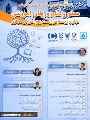 اطلاعات همایش استانی معلم و فناوری های آموزشی تجارب زیسته در زیست بوم آموزش مجازی

اطلاعات همایش 