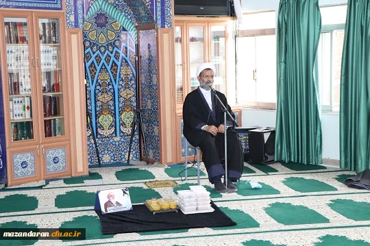 مراسم گرامیداشت ارتحال عالم ربانی حضرت علامه حسن زاده آملی در نمازخانه پردیس دکتر شریعتی ساری 4