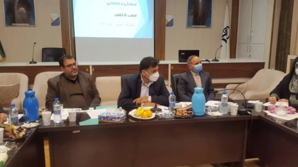 مشارکت پذیری و هم افزایی استفاده از الگو های موفق استان ها در حوزه فرهنگی از اهداف اصلی برگزاری قطب های پنجگانه است 9