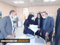 بازدید معاون مدیر کل خدمات آموزشی و مدیر کل تربیت بدنی معاونت دانشجویی 2