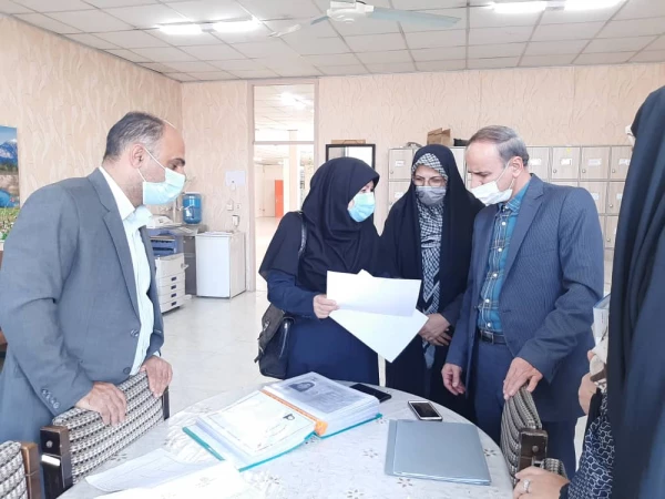 بازدید معاون مدیر کل خدمات آموزشی و مدیر کل تربیت بدنی معاونت دانشجویی 2