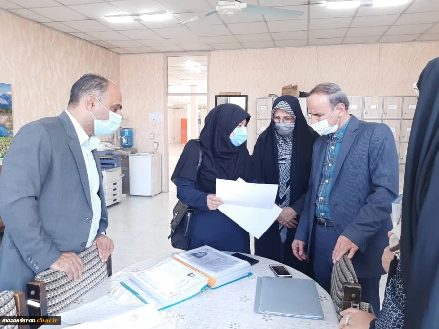 بازدید معاون مدیر کل خدمات آموزشی و مدیر کل تربیت بدنی معاونت دانشجویی 2