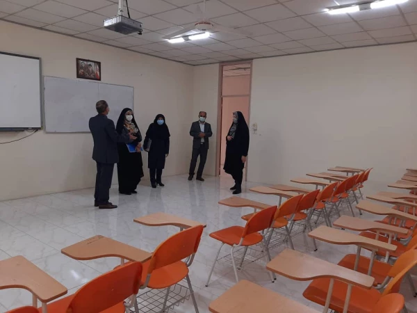 بازدید معاون مدیر کل خدمات آموزشی و مدیر کل تربیت بدنی معاونت دانشجویی 4