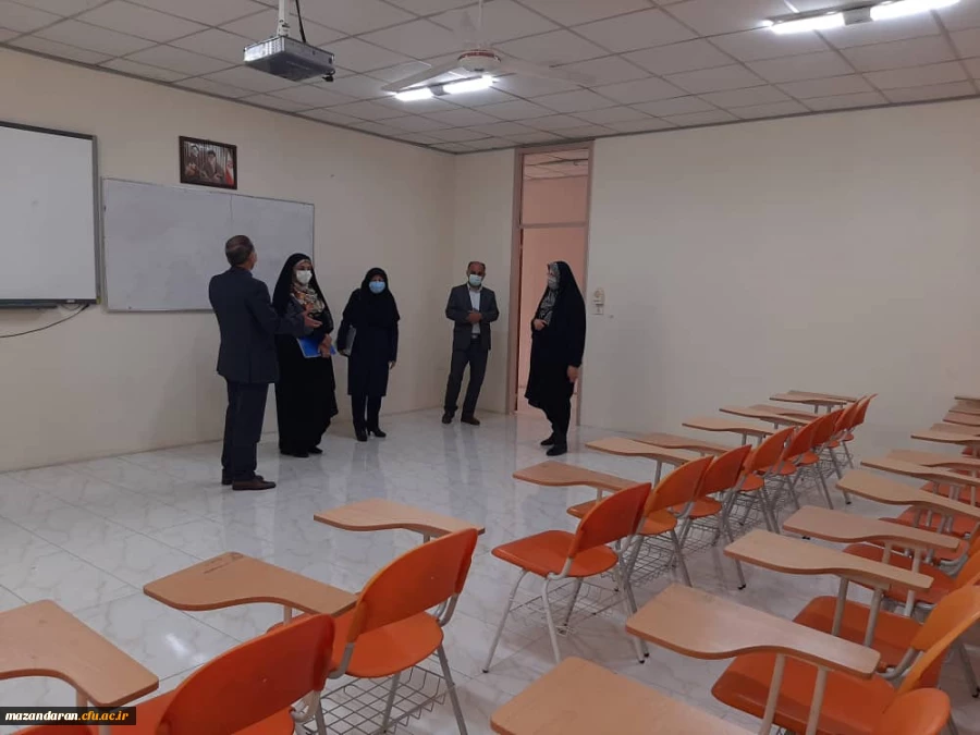 بازدید معاون مدیر کل خدمات آموزشی و مدیر کل تربیت بدنی معاونت دانشجویی 4