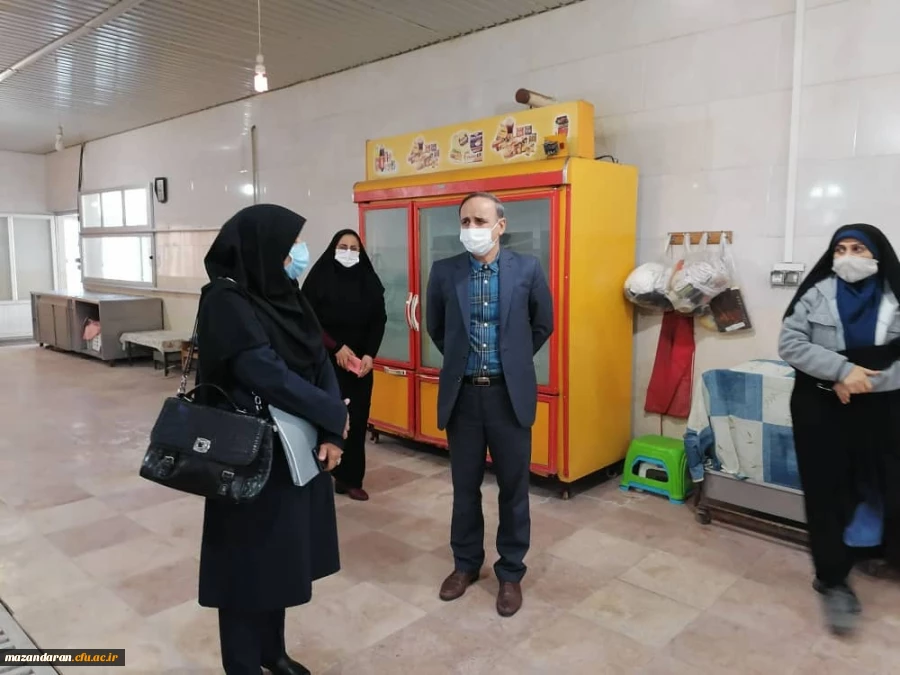 بازدید معاون مدیر کل خدمات آموزشی و مدیر کل تربیت بدنی معاونت دانشجویی 5