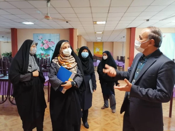 بازدید معاون مدیر کل خدمات آموزشی و مدیر کل تربیت بدنی معاونت دانشجویی 6