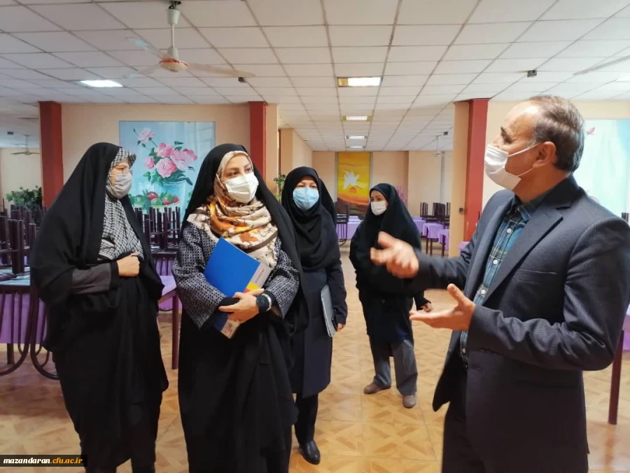 بازدید معاون مدیر کل خدمات آموزشی و مدیر کل تربیت بدنی معاونت دانشجویی 6