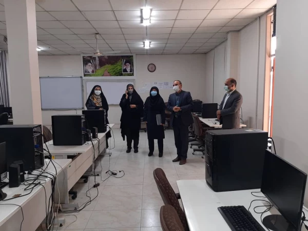 بازدید معاون مدیر کل خدمات آموزشی و مدیر کل تربیت بدنی معاونت دانشجویی 7