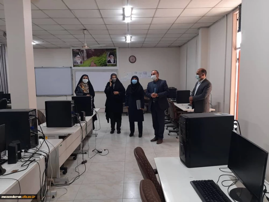 بازدید معاون مدیر کل خدمات آموزشی و مدیر کل تربیت بدنی معاونت دانشجویی 7