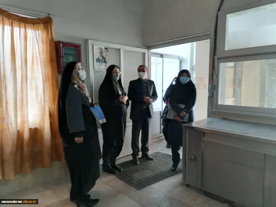 بازدید معاون مدیر کل خدمات آموزشی و مدیر کل تربیت بدنی معاونت دانشجویی 8