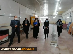 بازدید معاون مدیر کل خدمات آموزشی و مدیر کل تربیت بدنی معاونت دانشجویی 9