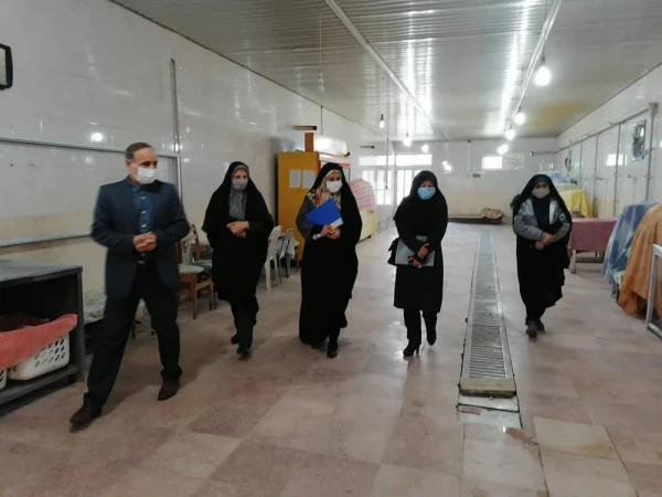 بازدید معاون مدیر کل خدمات آموزشی و مدیر کل تربیت بدنی معاونت دانشجویی 9