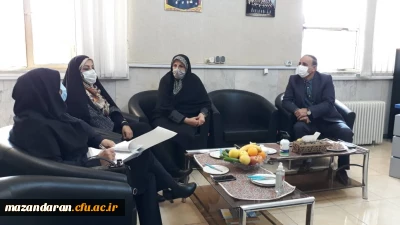 بازدید معاون مدیر کل خدمات آموزشی و مدیر کل تربیت بدنی