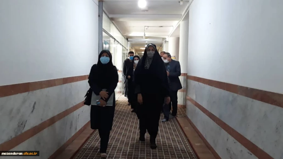 بازدید معاون مدیر کل خدمات آموزشی و مدیر کل تربیت بدنی 5