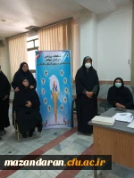 مسابقات ورزشی کارکنان خواهر دانشگاه فرهنگیان استان مازندران 3